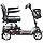 Alternative view of Drive Medical Phoenix LT 4 Wheel Mobility Scooter 350lb Weight Cap New Model, Red/Blue/Grey